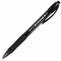 Ручка шариковая автоматическая с грипом BRAUBERG OFFICE STYLE, ЧЕРНАЯ, узел 0,7 мм, линия 0,35 мм, тонированный корпус, 144212 144212