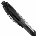 Ручка шариковая автоматическая с грипом BRAUBERG OFFICE STYLE, ЧЕРНАЯ, узел 0,7 мм, линия 0,35 мм, тонированный корпус, 144212 144212