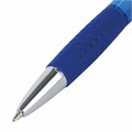 Ручка шариковая автоматическая с грипом BRAUBERG SUPER, СИНЯЯ, корпус синий, узел 0,7 мм, линия письма 0,35 мм, 143374 143374