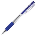 Ручка шариковая автоматическая с грипом STAFF "Basic" BPR-820, СИНЯЯ, узел 0,7 мм, линия письма 0,35 мм, 142820 142820