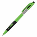 Ручка шариковая автоматическая с грипом STAFF "BP-16 Neon", СИНЯЯ, ассорти, линия письма 0,35 мм, 143750 143750