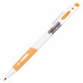 Ручка шариковая автоматическая с грипом STAFF "BP-16 White", СИНЯЯ, ассорти, линия письма 0,35 мм, 143749 143749