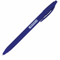 Ручка шариковая масляная автоматическая BRAUBERG "Delta", СИНЯЯ, soft-touch, узел 0,7 мм, линия письма 0,35 мм, 143339, OBPR365 143339