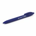 Ручка шариковая масляная автоматическая BRAUBERG "Delta", СИНЯЯ, soft-touch, узел 0,7 мм, линия письма 0,35 мм, 143339, OBPR365 143339