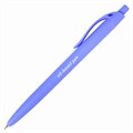 Ручка шариковая масляная автоматическая BRAUBERG "FRUITY Pastel", СИНЯЯ, корпус soft-touch, узел 0,7 мм, линия письма 0,35 мм, 142959, OBPR323 142959