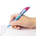 Ручка шариковая масляная автоматическая BRAUBERG "FRUITY RX", СИНЯЯ, soft-touch, узел 0,7 мм, линия письма 0,35 мм, 142656 142656