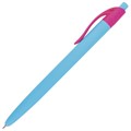 Ручка шариковая масляная автоматическая BRAUBERG "FRUITY RX", СИНЯЯ, soft-touch, узел 0,7 мм, линия письма 0,35 мм, 142656 142656