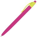 Ручка шариковая масляная автоматическая BRAUBERG "FRUITY RX", СИНЯЯ, soft-touch, узел 0,7 мм, линия письма 0,35 мм, 142656 142656