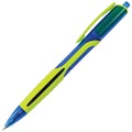 Ручка шариковая масляная автоматическая BRAUBERG "Phantom color", СИНЯЯ, узел 0,7 мм, линия письма 0,35 мм, 142938 142938