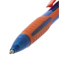 Ручка шариковая масляная автоматическая BRAUBERG "Phantom color", СИНЯЯ, узел 0,7 мм, линия письма 0,35 мм, 142938 142938