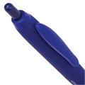 Ручка шариковая масляная автоматическая BRAUBERG "Sky Blue", СИНЯЯ, soft-touch, узел 0,7 мм, линия письма 0,35 мм, 142946 142946
