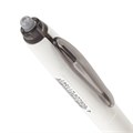 Ручка шариковая масляная автоматическая BRAUBERG "Sky White", СИНЯЯ, клип ассорти, узел 0,7 мм, линия письма 0,35 мм, 142950 142950
