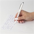 Ручка шариковая масляная автоматическая BRAUBERG "Sky White", СИНЯЯ, клип ассорти, узел 0,7 мм, линия письма 0,35 мм, 142950 142950