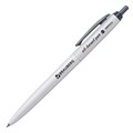 Ручка шариковая масляная автоматическая BRAUBERG "Sky White", СИНЯЯ, клип ассорти, узел 0,7 мм, линия письма 0,35 мм, 142950 142950