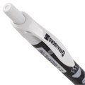 Ручка шариковая масляная автоматическая BRAUBERG BLACK&WHITE "Coffee", СИНЯЯ, узел 0,7 мм, линия письма 0,35 мм, 142659 142659