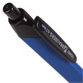 Ручка шариковая масляная автоматическая с грипом BRAUBERG "Booster", СИНЯЯ, трехгранная, узел 0,7 мм, линия письма 0,35 мм, 142483 142483