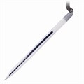 Ручка шариковая настольная BRAUBERG "Counter Pen", СИНЯЯ, пружинка, корпус серебристый, 0,5 мм, 143258 143258
