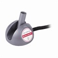 Ручка шариковая настольная BRAUBERG "Counter Pen", СИНЯЯ, пружинка, корпус серебристый, 0,5 мм, 143258 143258