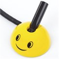 Ручка шариковая настольная BRAUBERG "SMILE", СИНЯЯ, корпус желтый, узел 0,7 мм, линия письма 0,35 мм, 143376 143376