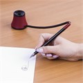 Ручка шариковая настольная масляная BRAUBERG "Стенд-Пен №1", СИНЯЯ, корпус черный/красный, линия письма 0,35 мм, 141886 141886