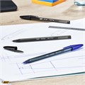 Ручка шариковая BIC "Cristal Exact", СИНЯЯ, корпус тонированный, узел 0,7 мм, линия письма 0,28 мм, 992605 143971