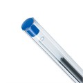 Ручка шариковая BIC "Cristal", СИНЯЯ, корпус прозрачный, узел 1 мм, линия письма 0,32 мм, 847898 140053