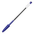 Ручка шариковая BIC "Cristal", СИНЯЯ, корпус прозрачный, узел 1 мм, линия письма 0,32 мм, 847898 140053