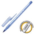 Ручка шариковая BIC "Round Stic", СИНЯЯ, корпус голубой, узел 1 мм, линия письма 0,32 мм, С ШТРИХКОДОМ, 934598 143977