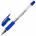 Ручка шариковая BRAUBERG "BP-GT", СИНЯЯ, корпус прозрачный, евронаконечник 0,7 мм, линия письма 0,35 мм, 144004 144004