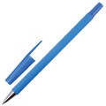 Ручка шариковая BRAUBERG "Capital blue", СИНЯЯ, корпус soft-touch голубой, узел 0,7 мм, линия письма 0,35 мм, 142493 142493