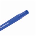 Ручка шариковая BRAUBERG "Capital-X", СИНЯЯ, корпус soft-touch синий, узел 0,7 мм, линия письма 0,35 мм, 143341, BP253 143341