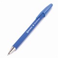 Ручка шариковая BRAUBERG "Capital-X", СИНЯЯ, корпус soft-touch синий, узел 0,7 мм, линия письма 0,35 мм, 143341, BP253 143341
