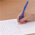 Ручка шариковая BRAUBERG "Capital-X", СИНЯЯ, корпус soft-touch синий, узел 0,7 мм, линия письма 0,35 мм, 143341, BP253 143341