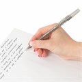 Ручка шариковая BRAUBERG "i-STICK", ЧЕРНАЯ, пишущий узел 0,7 мм, линия письма 0,35 мм, 143443 143443