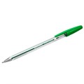Ручка шариковая BRAUBERG "M-500 CLASSIC", ЗЕЛЕНАЯ, корпус прозрачный, узел 0,7 мм, линия письма 0,35 мм, 143447 143447