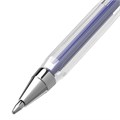 Ручка шариковая BRAUBERG "M-500 CLASSIC", СИНЯЯ, корпус прозрачный, узел 0,7 мм, линия письма 0,35 мм, 143444 143444