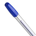 Ручка шариковая BRAUBERG "M-500 CLASSIC", СИНЯЯ, корпус прозрачный, узел 0,7 мм, линия письма 0,35 мм, 143444 143444