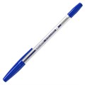 Ручка шариковая BRAUBERG "M-500 CLASSIC", СИНЯЯ, корпус прозрачный, узел 0,7 мм, линия письма 0,35 мм, 143444 143444