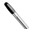 Ручка шариковая BRAUBERG "M-500 CLASSIC", ЧЕРНАЯ, корпус прозрачный, узел 0,7 мм, линия письма 0,35 мм, 143445 143445