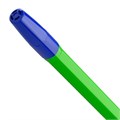Ручка шариковая BRAUBERG "M-500 NEON", СИНЯЯ, корпус ассорти, узел 0,7 мм, линия письма 0,35 мм, 143452 143452