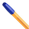 Ручка шариковая BRAUBERG "M-500 ORANGE TONE", СИНЯЯ, корпус тонированный оранжевый, узел 0,7 мм, линия письма 0,35 мм, 143451 143451