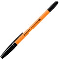 Ручка шариковая BRAUBERG "M-500 ORANGE", ЧЕРНАЯ, корпус оранжевый, узел 0,7 мм, линия письма 0,35 мм, 143449 143449