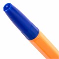 Ручка шариковая BRAUBERG "ORANGE Line", СИНЯЯ, корпус оранжевый, узел 1 мм, линия письма 0,5 мм, 143331 143331
