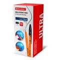 Ручка шариковая BRAUBERG "ULTRA ORANGE", ЧЕРНАЯ, узел 0,7 мм, чернила ГЕРМАНИЯ, наконечник ШВЕЙЦАРИЯ, 143563 143563