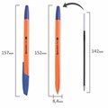 Ручка шариковая BRAUBERG "X-333 ORANGE", 12+1 В ПОДАРОК!, синяя, КОМПЛЕКТ 13 шт., узел 0,7 мм, линия 0,35 мм, 144254 144254
