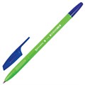Ручка шариковая BRAUBERG "X-333" NEON SOLID, СИНЯЯ, корпус ассорти, узел 0,7 мм, линия письма 0,35 мм, 142831 142831