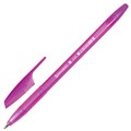 Ручка шариковая BRAUBERG "X-333" NEON, СИНЯЯ, корпус тонированный ассорти, узел 0,7 мм, линия письма 0,35 мм, 142829 142829