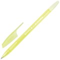 Ручка шариковая BRAUBERG "X-333" PASTEL, СИНЯЯ, корпус тонированованный ассорти, узел 0,7 мм, линия письма 0,35 мм, 142830 142830