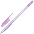 Ручка шариковая BRAUBERG "X-333" PASTEL, СИНЯЯ, корпус тонированованный ассорти, узел 0,7 мм, линия письма 0,35 мм, 142830 142830