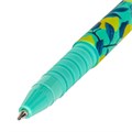 Ручка шариковая BRAUBERG SOFT TOUCH GRIP "CITRUS", СИНЯЯ, мягкое покрытие, узел 0,7 мм, 143717 143717
